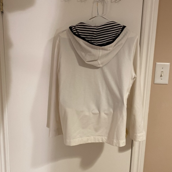 White spring hoodie - Picture 2 of 2